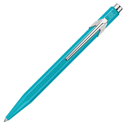 Ручка Caran d'Ache 849 Colormat-X Turquoise + box купити за ціною 2195 грн на сайті - THEWATCH