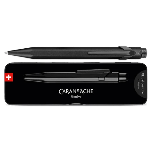 Ручка Caran d'Ache 849 Black Code Black + box купити за ціною 3845 грн на сайті - THEWATCH