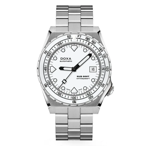 Чоловічий годинник DOXA SUB 600T WHITEPEARL 861.10.011.10 купити за ціною 82000 грн на сайті - THEWATCH