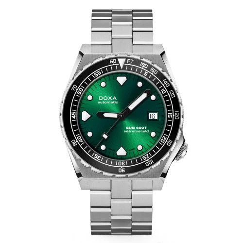 Чоловічий годинник DOXA SUB 600T SEA EMERALD 861.10.131.10 купити за ціною 82000 грн на сайті - THEWATCH