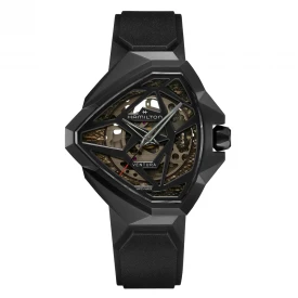 Чоловічий годинник HAMILTON VENTURA EDGE SKELETON H24645330 купити за ціною 104470 грн на сайті - THEWATCH