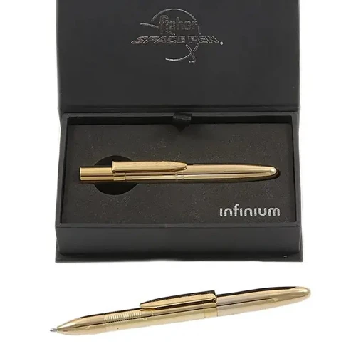 Ручка Fisher Space Pen Shuttle Infinium Gold Titanium INFG4 купити за ціною 12945 грн на сайті - THEWATCH