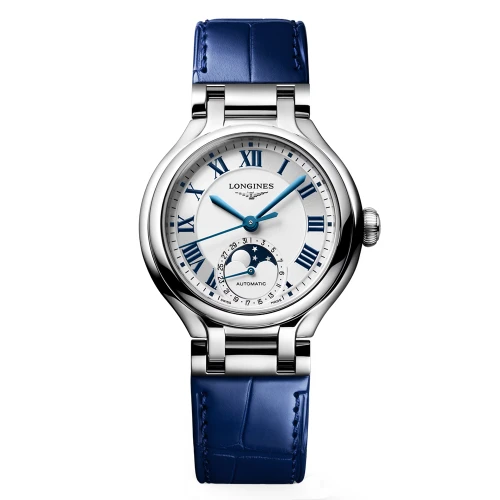 Жіночий годинник LONGINES PRIMALUNA MOONPHASE L8.126.4.71.2 купити за ціною 159710 грн на сайті - THEWATCH