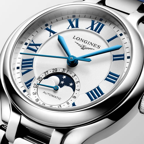 Жіночий годинник LONGINES PRIMALUNA MOONPHASE L8.126.4.71.2 купити за ціною 159710 грн на сайті - THEWATCH