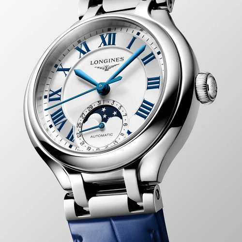 Жіночий годинник LONGINES PRIMALUNA MOONPHASE L8.126.4.71.2 купити за ціною 159710 грн на сайті - THEWATCH