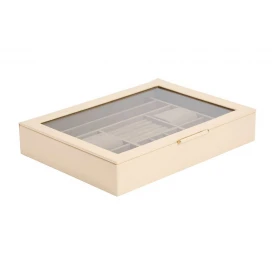 Шкатулка Wolf Sophia Jewelry Box with Window 392453 купити за ціною 14700 грн на сайті - THEWATCH
