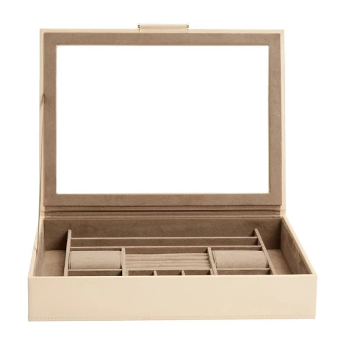 Шкатулка Wolf Sophia Jewelry Box with Window 392453 купити за ціною 14700 грн на сайті - THEWATCH