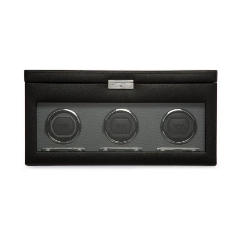 Виндер Wolf Triple Watch Winder with Storage 456302 купить по цене 128340 грн на сайте - THEWATCH