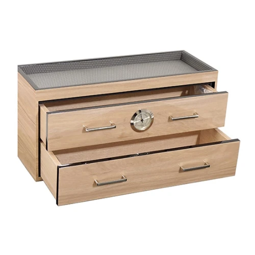 Шкатулка Wolf Meridian Humidor with 2 Drawers 460028 купити за ціною 29400 грн на сайті - THEWATCH