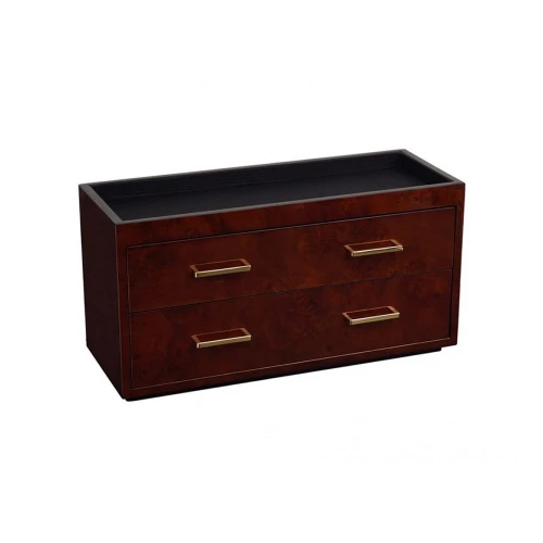 Шкатулка Wolf Meridian 2 Drawer Valet 460310 купити за ціною 15300 грн на сайті - THEWATCH