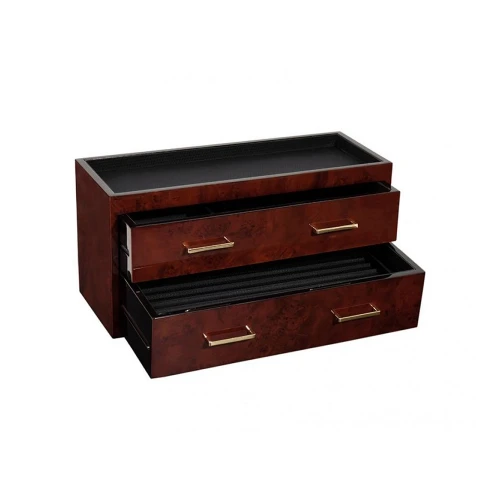 Шкатулка Wolf Meridian 2 Drawer Valet 460310 купити за ціною 15300 грн на сайті - THEWATCH