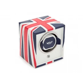 Віндер Wolf Cub Single Watch Winder UK Flag 462404 купити за ціною 18540 грн на сайті - THEWATCH