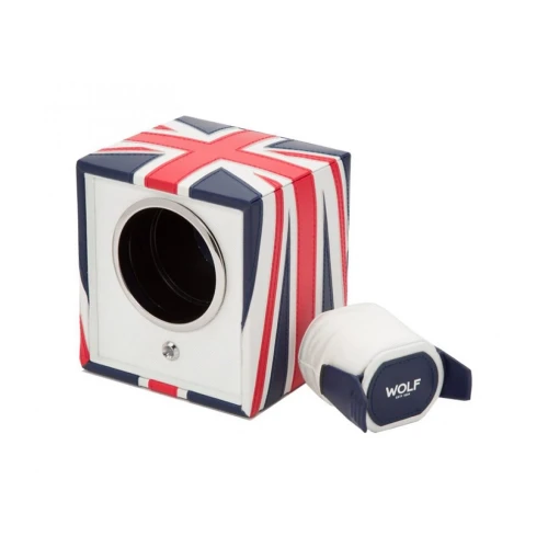 Виндер Wolf Cub Single Watch Winder UK Flag 462404 купить по цене 18540 грн на сайте - THEWATCH