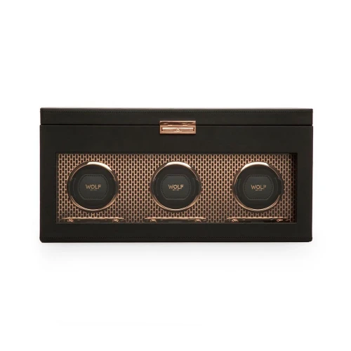 Віндер Wolf Axis Triple Watch Winder With Storage купити за ціною 144900 грн на сайті - THEWATCH