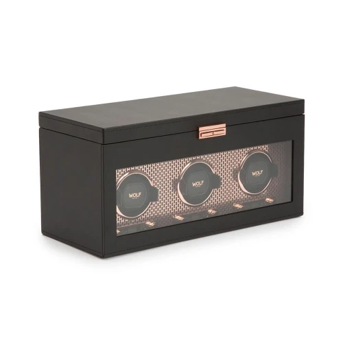 Віндер Wolf Axis Triple Watch Winder With Storage купити за ціною 144900 грн на сайті - THEWATCH