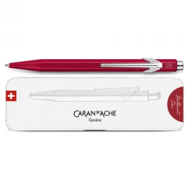 Ручка Caran d'Ache 849 COLORMAT-X Red купити за ціною 2195 грн на сайті - THEWATCH