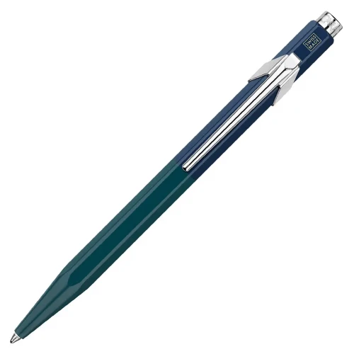 Ручка Caran d'Ache 849 PAUL SMITH Racing Green & Navy Blue Special Edition купити за ціною 3395 грн на сайті - THEWATCH