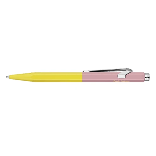 Ручка Caran d'Ache 849 PAUL SMITH Chartreuse Yellow & Rose Pink Special Edition купити за ціною 3395 грн на сайті - THEWATCH