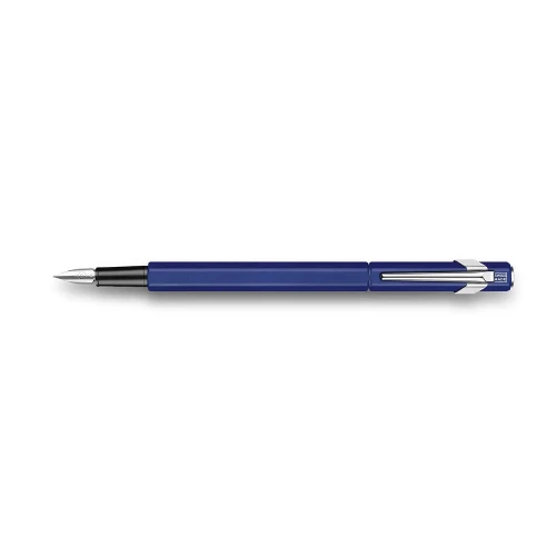 Чорнильна ручка Caran d'Ache 849 Metal Blue купити за ціною 3945 грн на сайті - THEWATCH