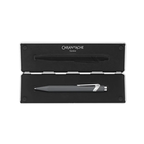 Ручка-ролер Caran d'Ache 849 Grey + box купити за ціною 3295 грн на сайті - THEWATCH