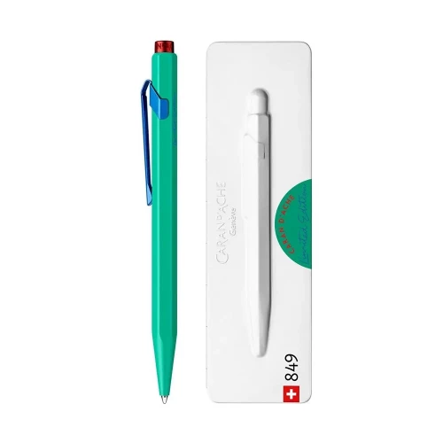 Ручка Caran d'Ache 849 CLAIM YOUR STYLE Veronese Green + box купить по цене 2995 грн на сайте - THEWATCH