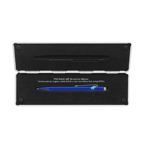 Ручка Caran d'Ache 849 CLAIM YOUR STYLE Blue + box купити за ціною 2995 грн на сайті - THEWATCH
