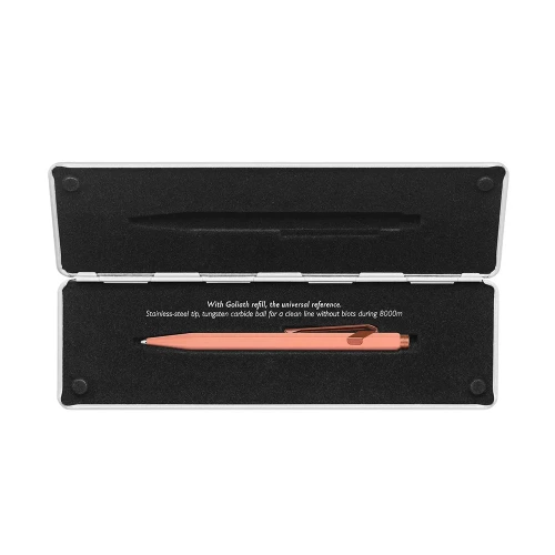 Ручка Caran d'Ache 849 CLAIM YOUR STYLE Tangerine+ box купити за ціною 2575 грн на сайті - THEWATCH