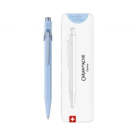 Ручка Caran d'Ache 849 CLAIM YOUR STYLE Polar Blue + box купити за ціною 2995 грн на сайті - THEWATCH