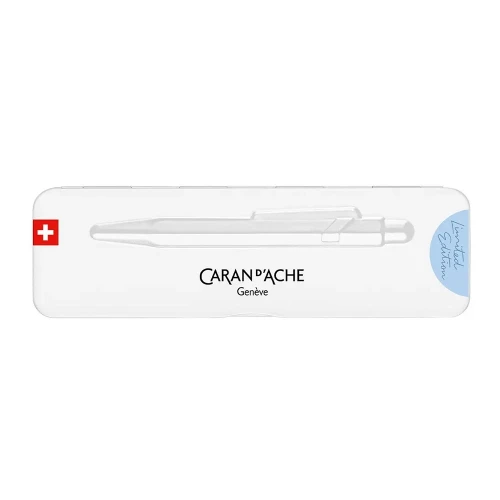 Ручка Caran d'Ache 849 CLAIM YOUR STYLE Polar Blue + box купити за ціною 2995 грн на сайті - THEWATCH