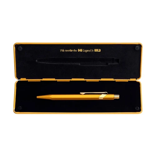 Ручка Caran d'Ache 849 GOLDBAR PREMIUM купити за ціною 2995 грн на сайті - THEWATCH
