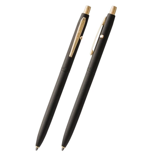 Ручка Fisher Space Pen Shuttle Matte Black With Gold Accents купити за ціною 4445 грн на сайті - THEWATCH