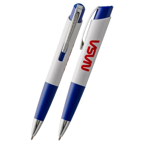 Ручка Fisher Space Pen Eclipse NASA Worm Logo White & Blue купити за ціною 1245 грн на сайті - THEWATCH