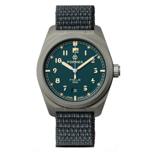 Мужские наручные часы FORMEX FIELD AUTOMATIC "PETROL BLUE" 40MM 0660.1.6533.844 купить по цене 45600 грн на сайте - THEWATCH