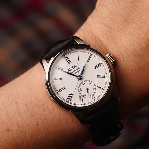 Чоловічий годинник SEIKO PRESAGE CRAFTSMANSHIP ENAMEL DIAL SPB495J1 купити за ціною 78000 грн на сайті - THEWATCH