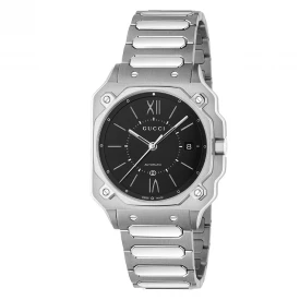 Чоловічий годинник GUCCI G-FLAT AUTOMATIC 36 MM YA166401 купити за ціною 142180 грн на сайті - THEWATCH