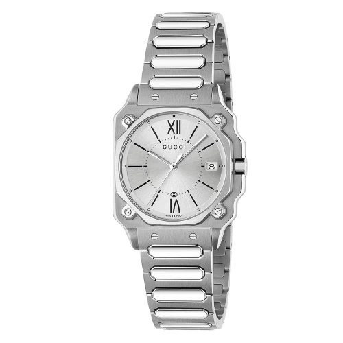 Женские наручные часы GUCCI G-FLAT 30 MM YA166504 купить по цене 102850 грн на сайте - THEWATCH