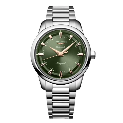 Чоловічий годинник LONGINES CONQUEST HERITAGE L1.650.4.02.6 купити за ціною 185830 грн на сайті - THEWATCH