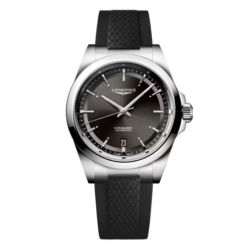 Чоловічий годинник LONGINES CONQUEST 38MM L3.720.4.52.9 купити за ціною 120630 грн на сайті - THEWATCH