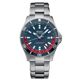 Чоловічий годинник MIDO OCEAN STAR GMT M026.629.11.041.00 купити за ціною 86070 грн на сайті - THEWATCH