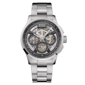 Мужские наручные часы MIDO MULTIFORT SKELETON CHRONOGRAPH M038.662.11.060.00 купить по цене 143450 грн на сайте - THEWATCH
