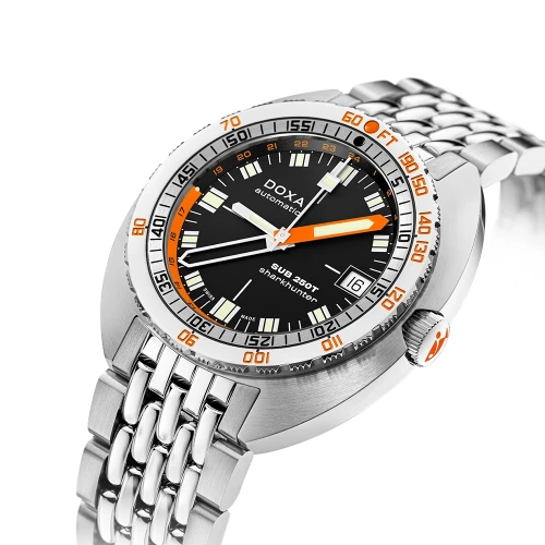 Чоловічий годинник DOXA SUB 250T GMT SHARKHUNTER 855.10.101.10 купити за ціною 131500 грн на сайті - THEWATCH