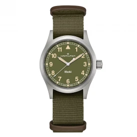 Мужские наручные часы HAMILTON KHAKI FIELD QUARTZ 38MM H69401960 купить по цене 23390 грн на сайте - THEWATCH