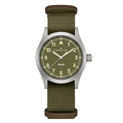 Чоловічий годинник HAMILTON KHAKI FIELD QUARTZ 38MM H69401960 купити за ціною 23390 грн на сайті - THEWATCH