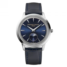 Чоловічий годинник FREDERIQUE CONSTANT CLASSICS MONETA MOONPHASE FC-206N3S6 купити за ціною 64970 грн на сайті - THEWATCH