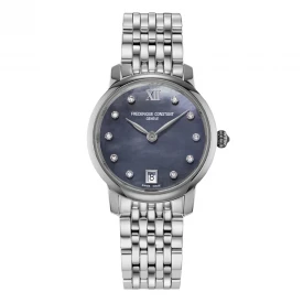 Женские наручные часы FREDERIQUE CONSTANT SLIMLINE LADIES FC-220MPBD1S26B купить по цене 73830 грн на сайте - THEWATCH