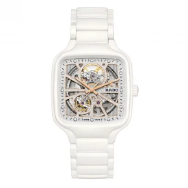 Чоловічий годинник RADO TRUE SQUARE AUTOMATIC OPEN HEART SPARKLING R27073722 купити за ціною 190230 грн на сайті - THEWATCH