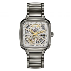 Чоловічий годинник RADO TRUE SQUARE AUTOMATIC OPEN HEART SPARKLING R27083722 купити за ціною 190230 грн на сайті - THEWATCH