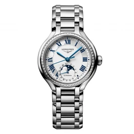 Женские наручные часы LONGINES PRIMALUNA MOONPHASE L8.126.0.71.6 купить по цене 332550 грн на сайте - THEWATCH