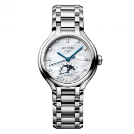 Жіночий годинник LONGINES PRIMALUNA MOONPHASE L8.126.4.87.6 купити за ціною 189090 грн на сайті - THEWATCH