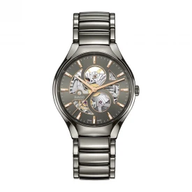 Чоловічий годинник RADO TRUE ROUND AUTOMATIC OPEN HEART R27108112 купити за ціною 149690 грн на сайті - THEWATCH